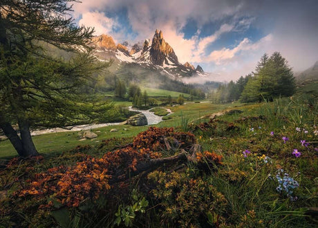 Ravensburger Claree Valley French Alps 1000pc Puzzle