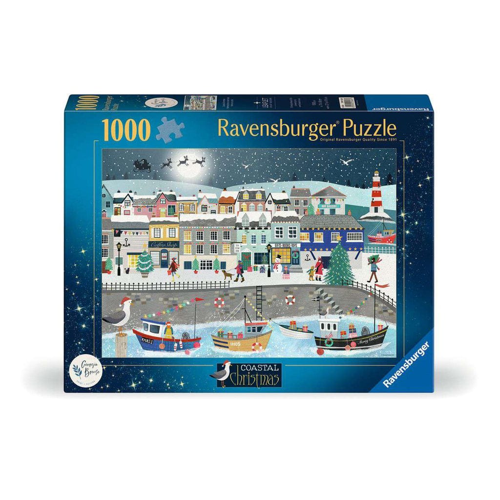 Ravensburger Coastal Christmas front of box