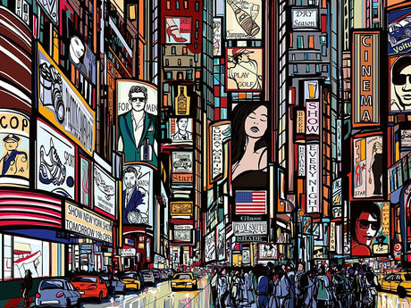 Ravensburger Colorful New York 1000pc Puzzle