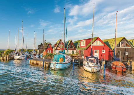 Ravensburger Colourful Harbourside Germany 1000pc Puzzle