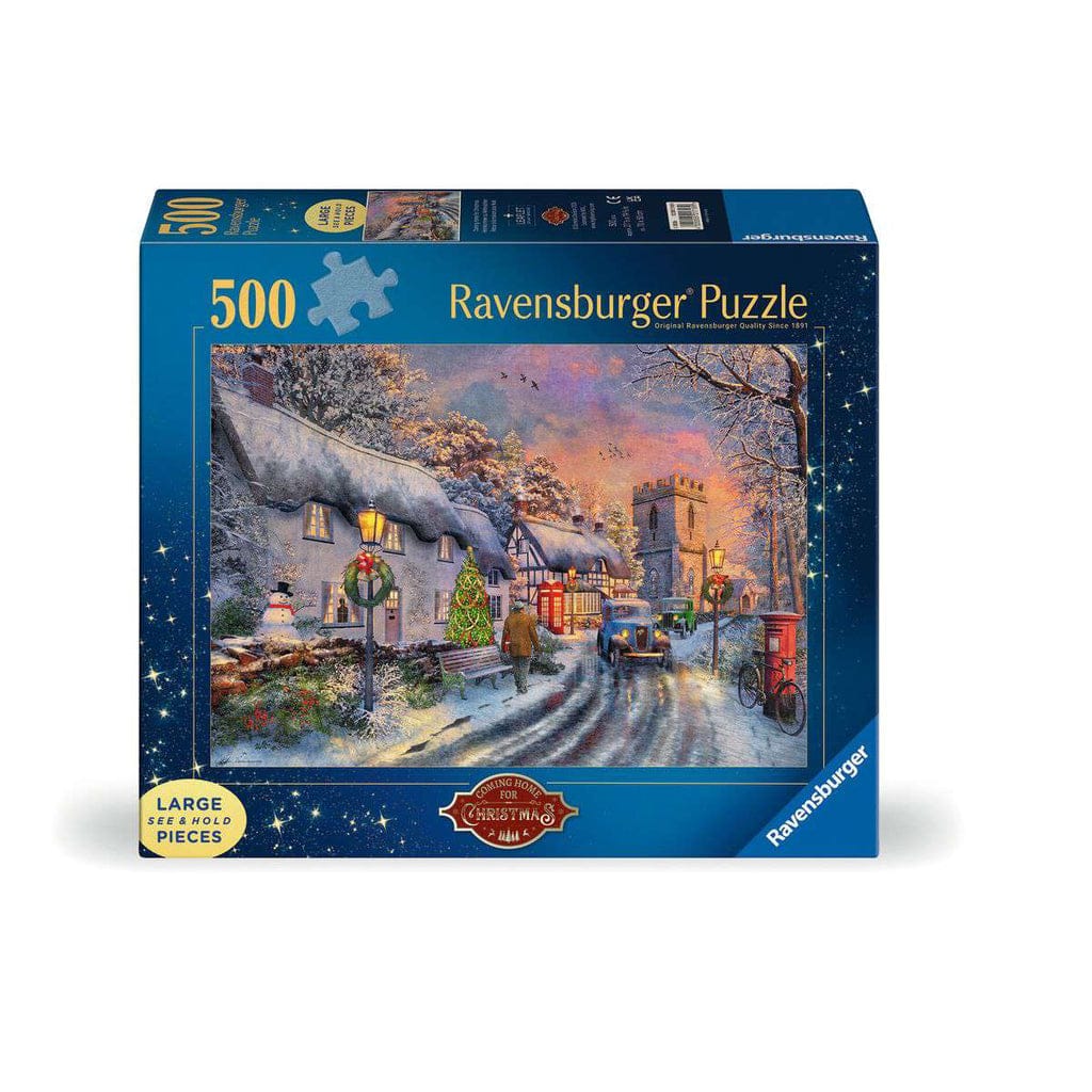 Ravensburger Coming Home for Christmas 500 piece puzzle front box