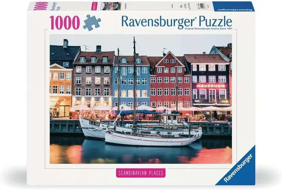 Ravensburger Copenhagen Denmark 1000pc Puzzle