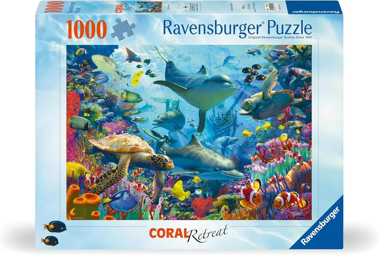 Ravensburger Coral Retreat 1000pc Puzzle