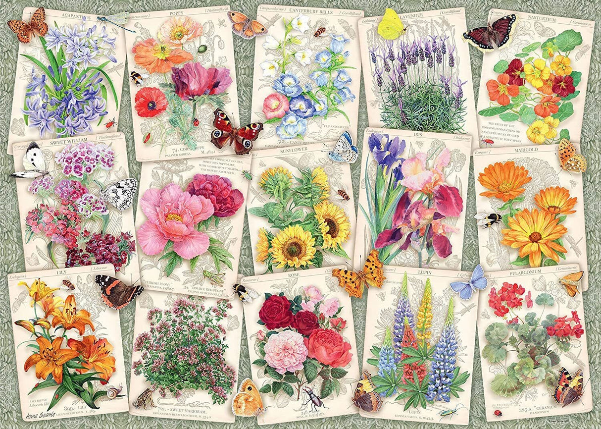 Ravensburger Cottage Garden Favourites1000pc Puzzle