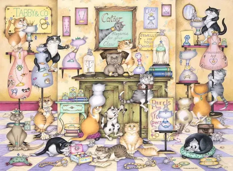 Ravensburger Crazy Cats Taby & Co. 500pc Puzzle