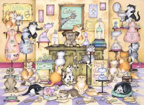 Ravensburger Crazy Cats Taby & Co. 500pc Puzzle