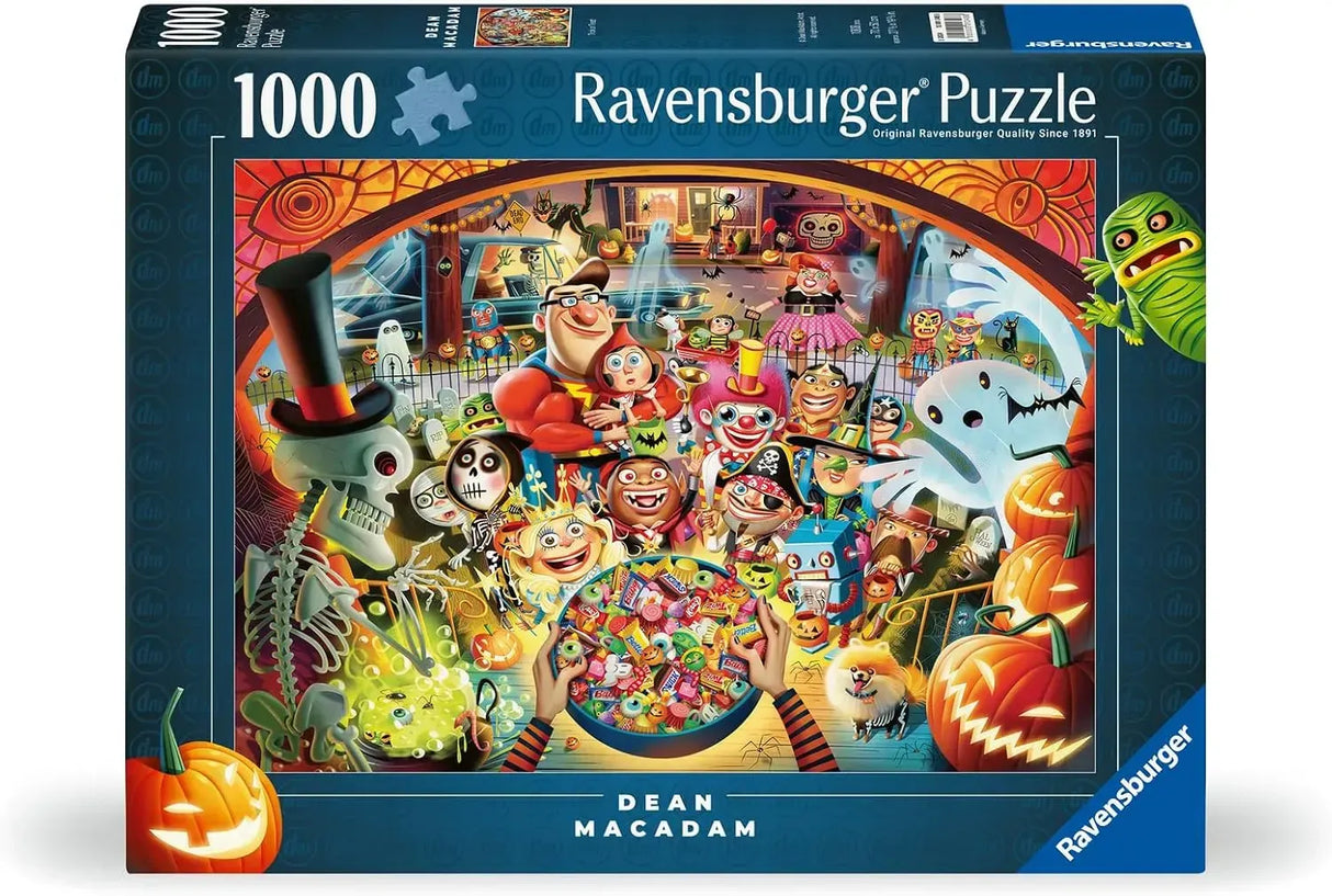 Ravensburger - Dean MacAdam's: Trick or Treat 1000pc Puzzle
