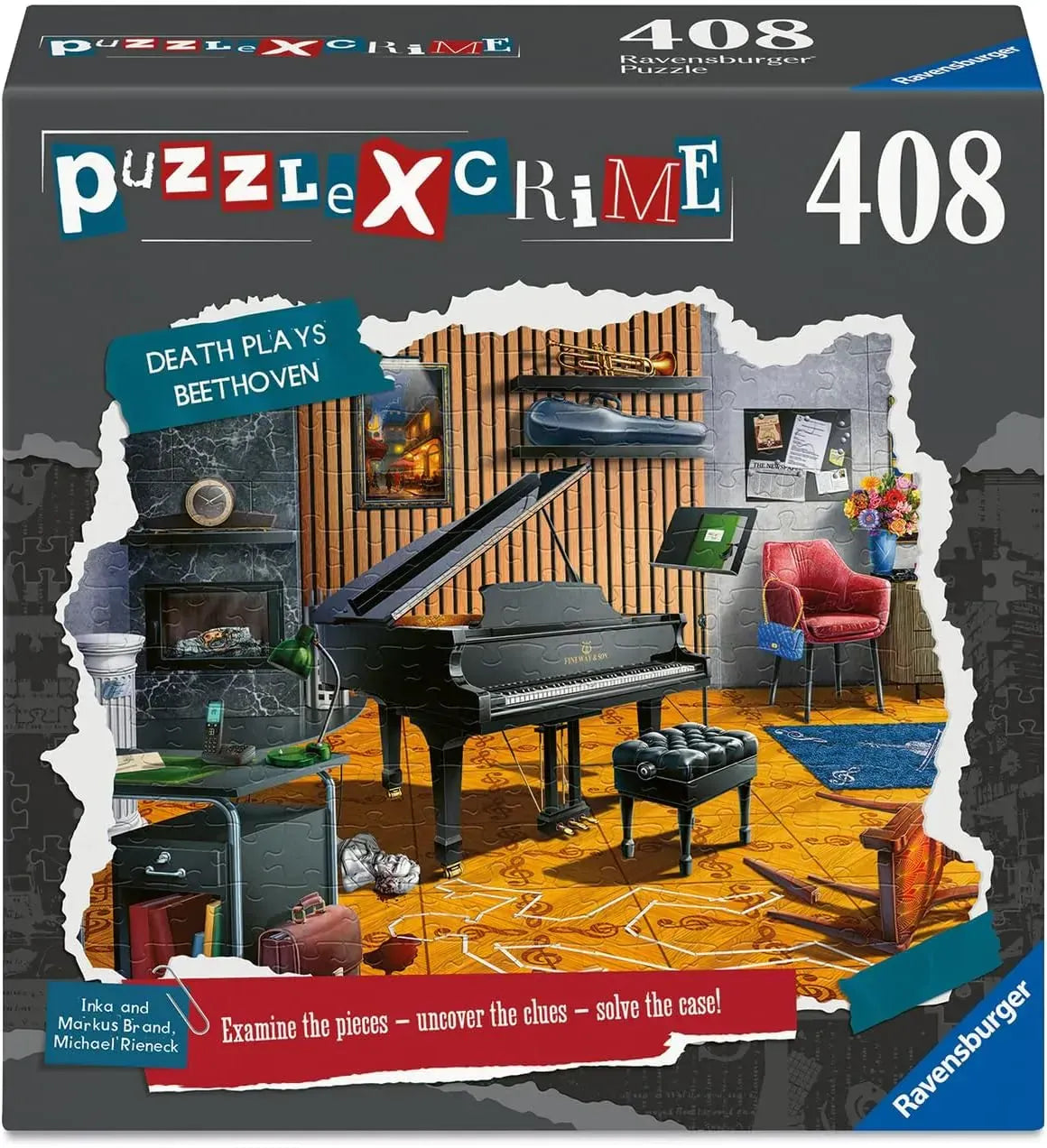Ravensburger Death Plays Beethoven 408pc Jigsaw Puzzle