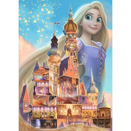 Ravensburger Disney Castles: Rapunzel 1000pc [17336 - 5] - Hobbytech Toys
