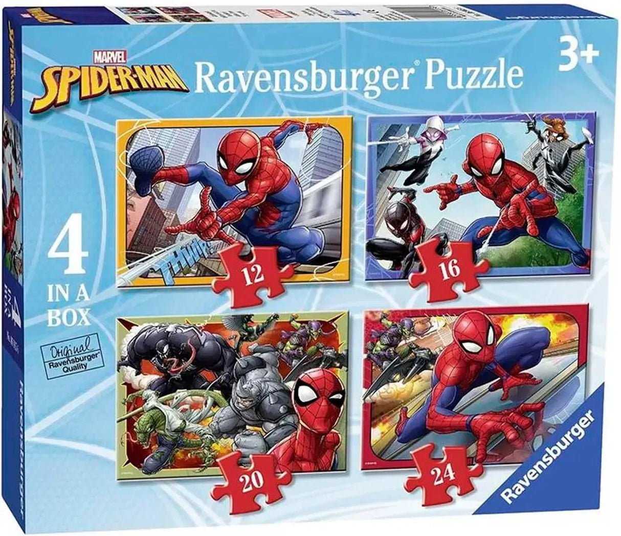 Ravensburger Disney Spider-Man 12/16/20/24 Pieces