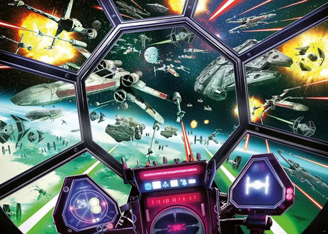Ravensburger Disney Star Wars TIE Fighter Cockpit 1000pc Puzzle