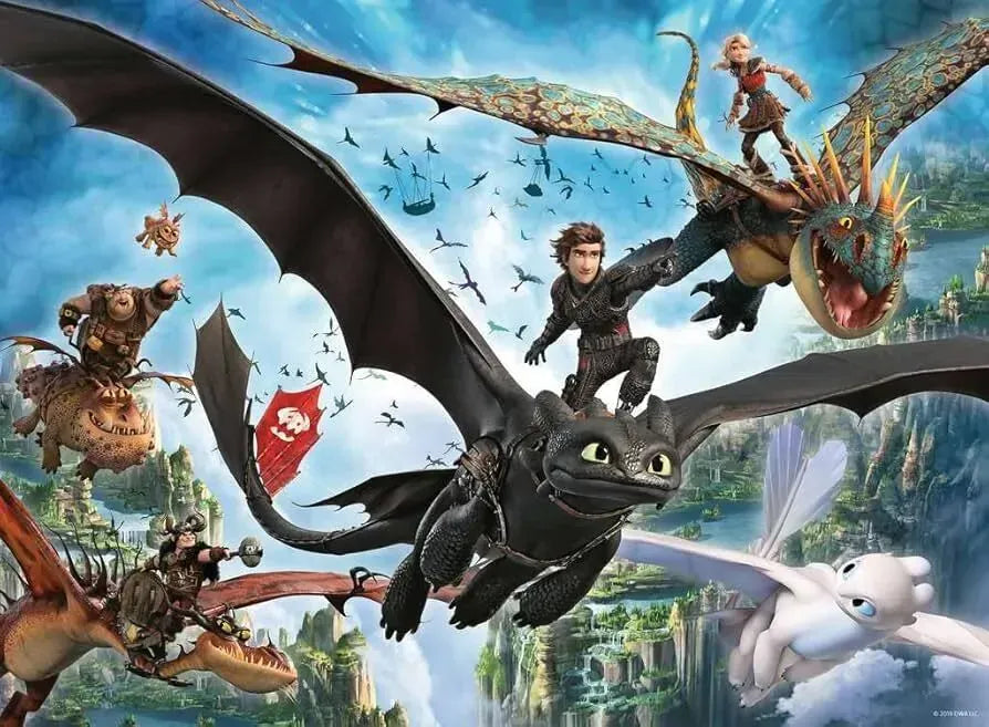 Ravensburger - Dragons & Heroes Puzzle 150pc Puzzle