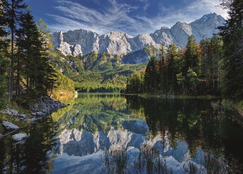 Ravensburger Eib Lake Germany 1000pc Puzzle