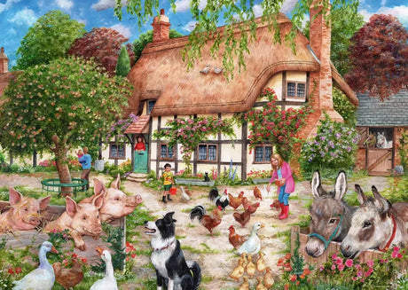 Ravensburger - Farm Cottage Puzzle 1000pc Puzzle