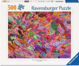 Ravensburger Fish in Fuchsia 500pc Puzzle