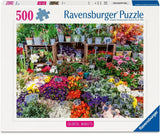 Ravensburger Flower Market, France 500pc Puzzle