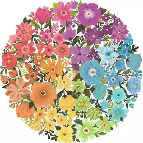 Ravensburger Flowers Circle 500pc Puzzle