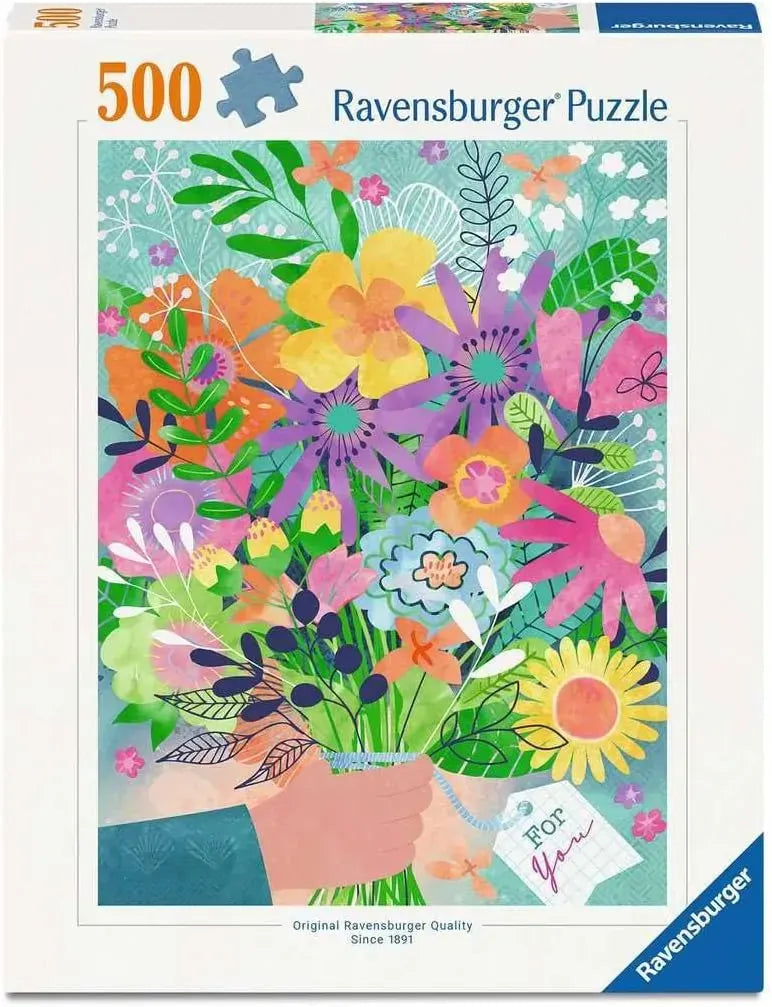 Ravensburger Flowers for You 500pc Puzzle