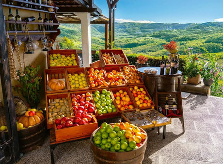 Ravensburger - Fruit and Vegetable Market, Croatia 500pc Puzzle
