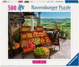 Ravensburger - Fruit and Vegetable Market, Croatia 500pc Puzzle