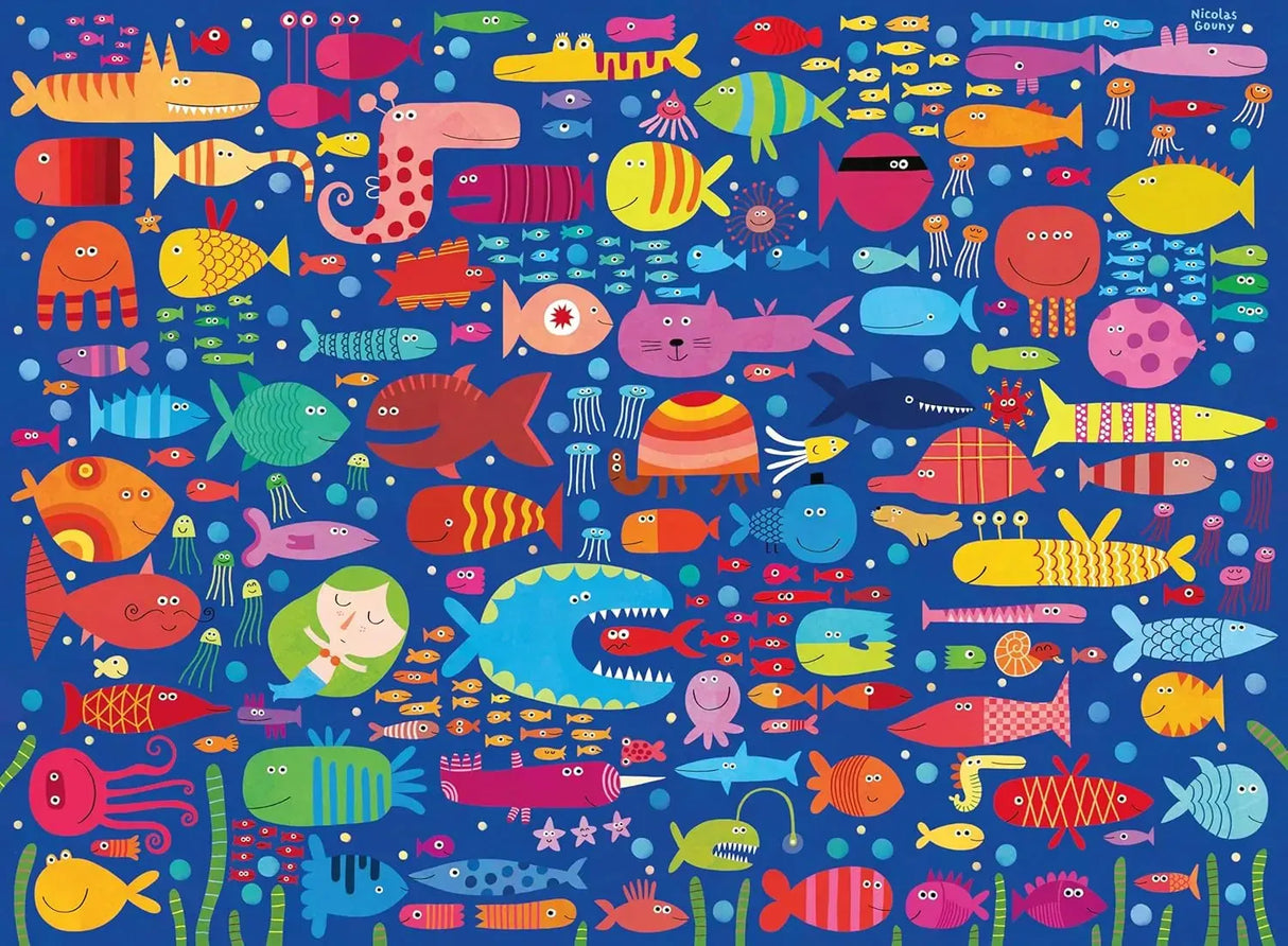 Ravensburger Funny Fish Friends 200pc Puzzle