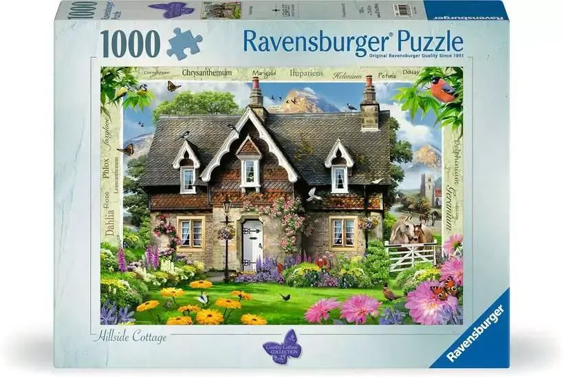 Ravensburger Hillside Cottage 1000pc Puzzle