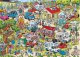 Ravensburger Holiday Resort 1 The Campsite 1000pc Puzzle