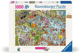 Ravensburger Holiday Resort 3 The Pool 1000pc Puzzle