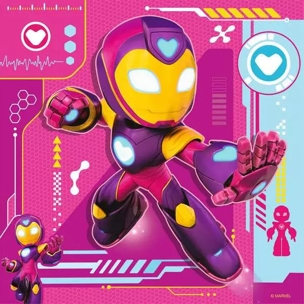 Ravensburger Iron Man & His Awesome Friends Puzzle 3x49 pieces