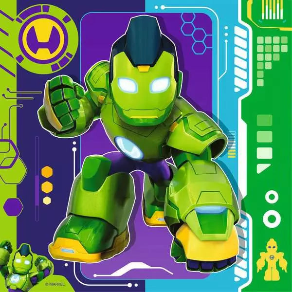 Ravensburger Iron Man & His Awesome Friends Puzzle 3x49 pieces