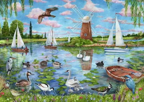 Ravensburger Life Along the Broads 1000pc Puzzle