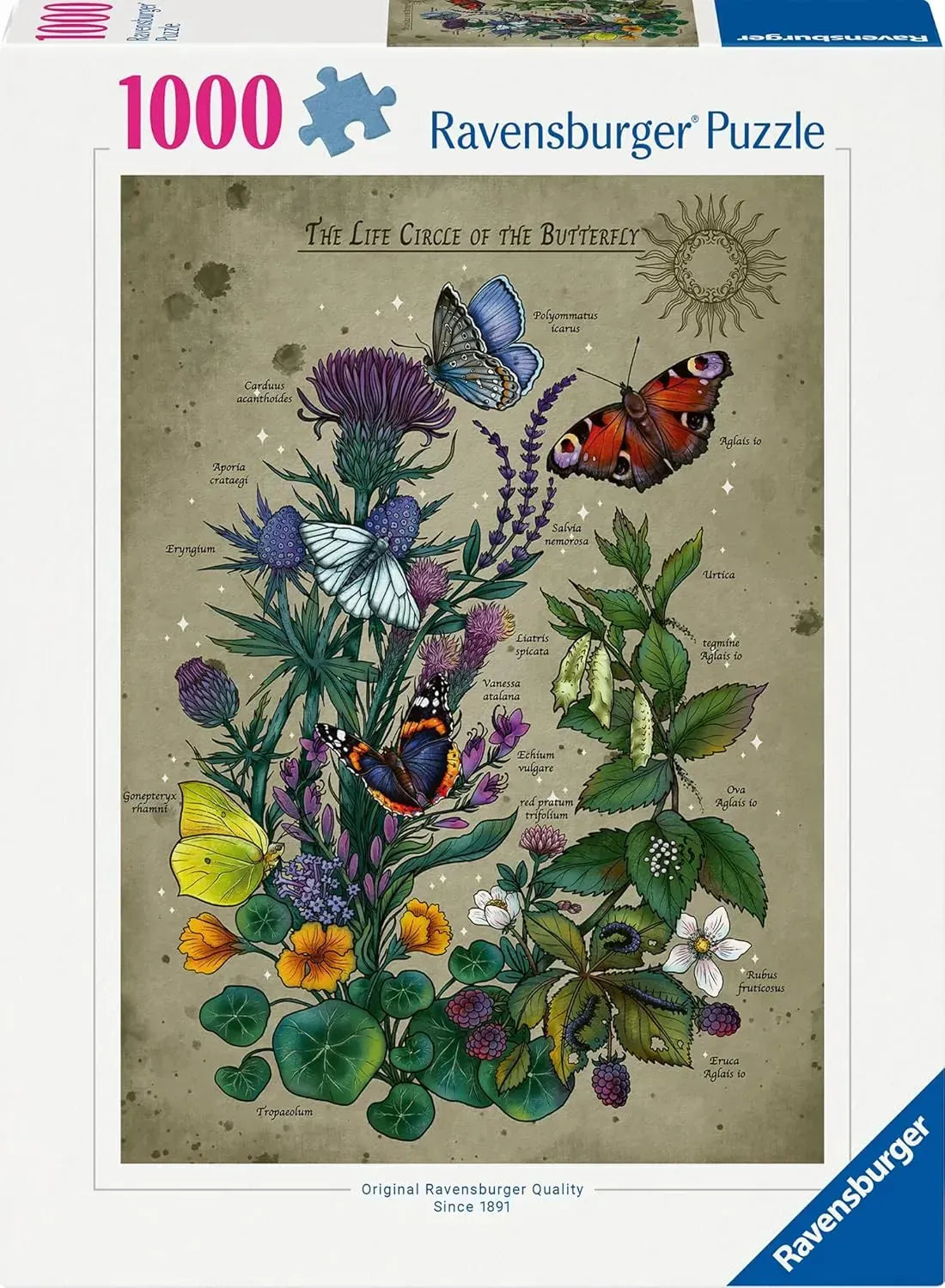 Ravensburger Lifecircle Butterfly 1000pc Puzzle