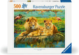 Ravensburger Lions in the Savanna 500pc Puzzle