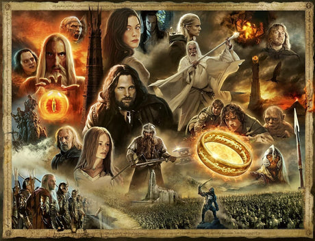 Ravensburger Lord of the Rings Two Towers 2000pc Puzzle