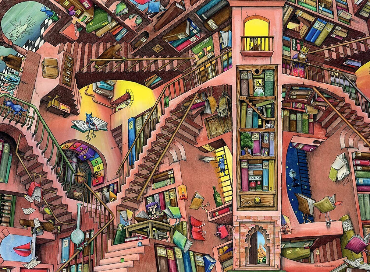 Ravensburger Ludicrous Library 500pc Puzzle