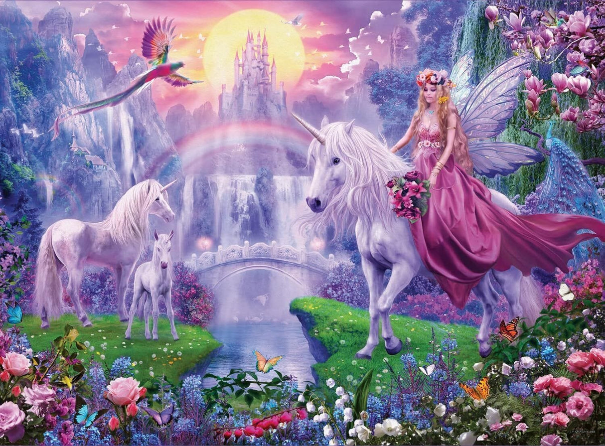 Ravensburger Magical Unicorns Puzzle 4x100 Pieces