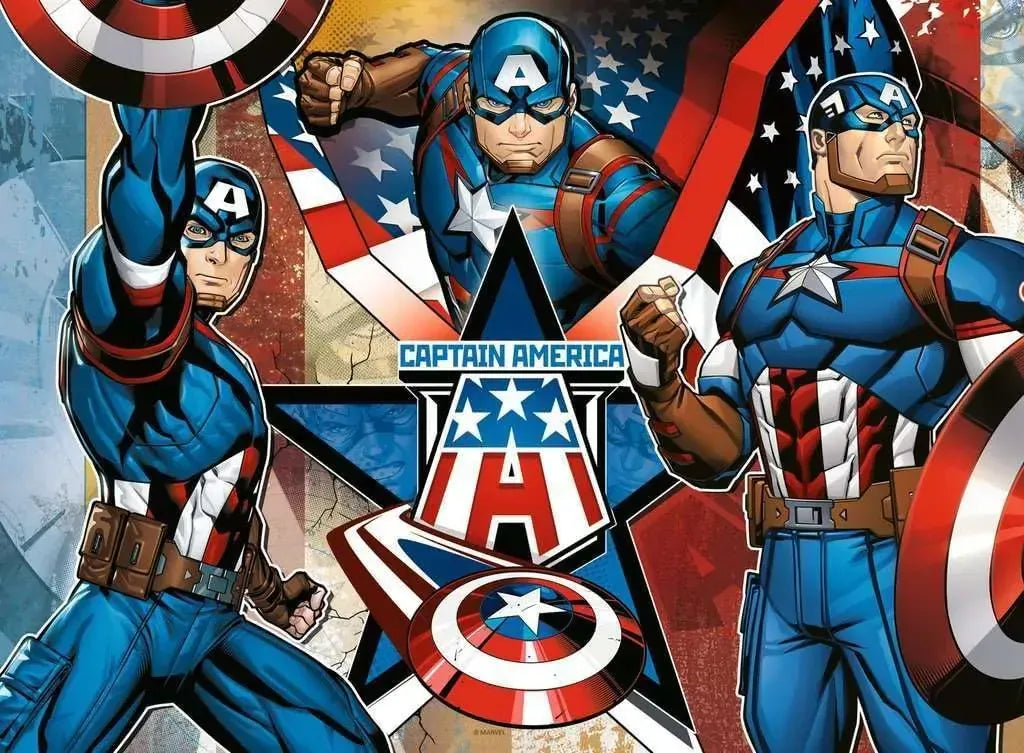 Ravensburger Marvel The First Avenger 100pc Puzzle