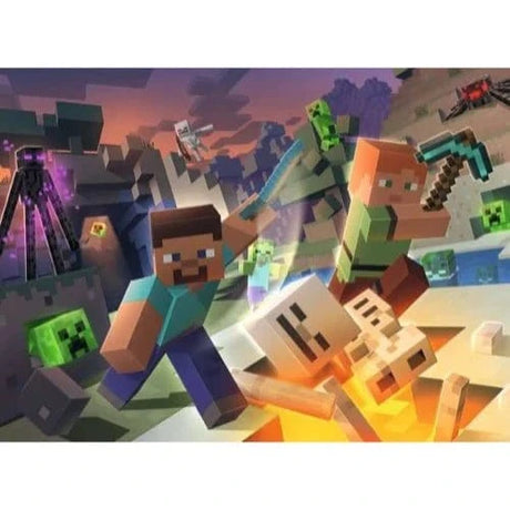Ravensburger Monster Minecraft 100pc [13333 - 8] - Hobbytech Toys