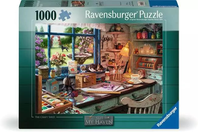 Ravensburger My Haven No.1 The Craft Shed 1000pc Puzzle