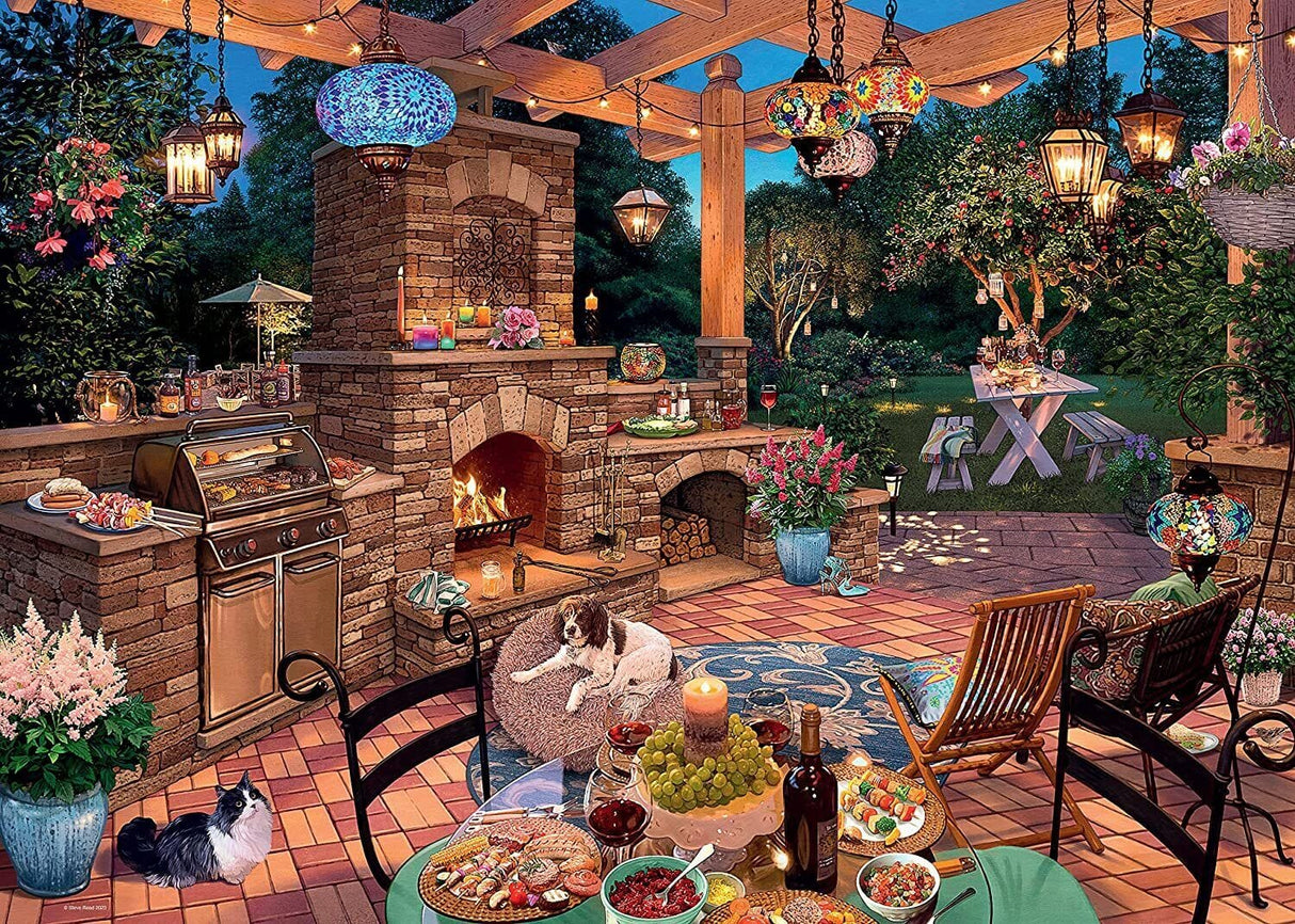 Ravensburger My Haven No 10 The Garden Kitchen 1000pc Puzzle