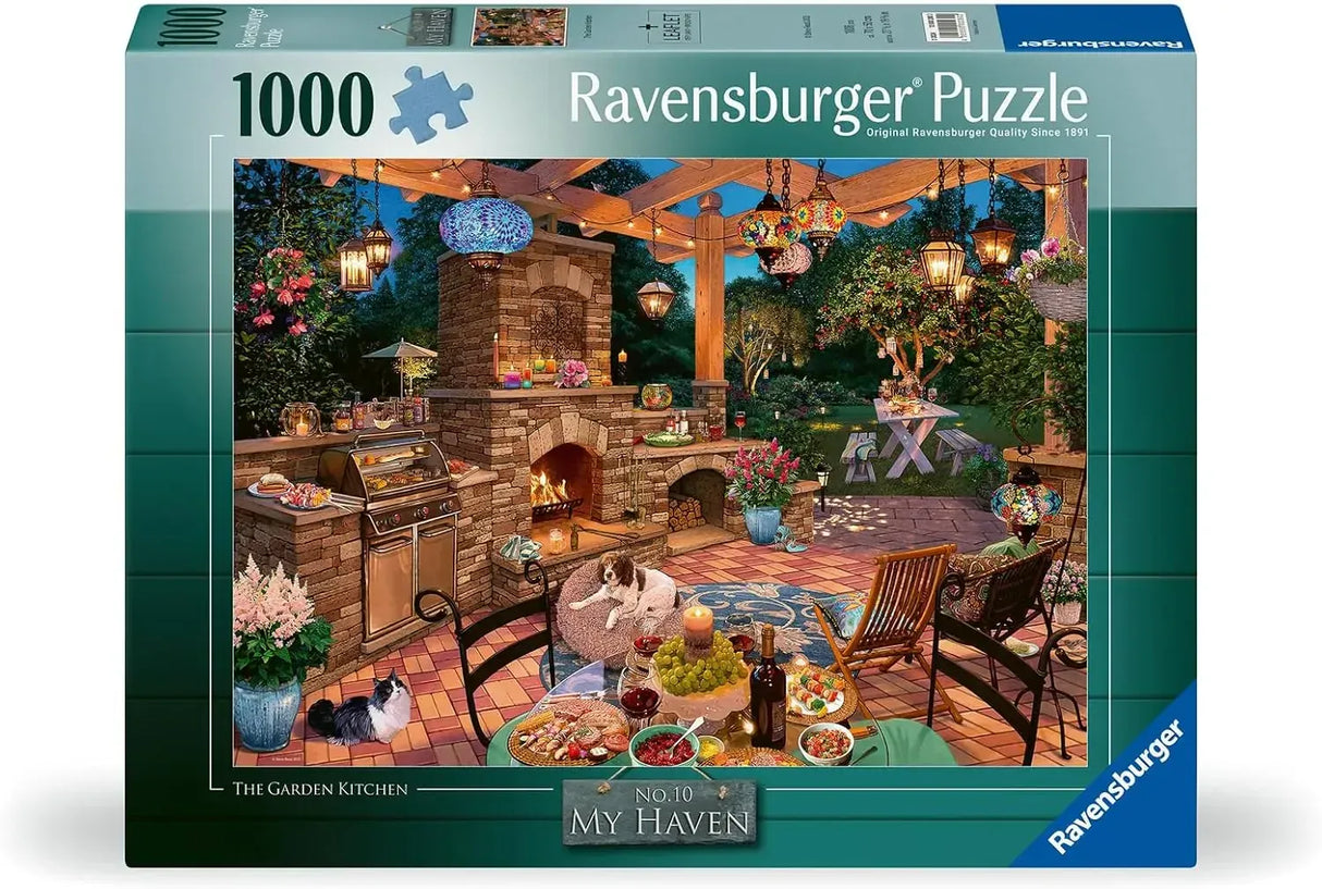 Ravensburger My Haven No 10 The Garden Kitchen 1000pc Puzzle