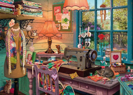 Ravensburger My Haven No 2 The Sewing Shed 1000pc Puzzle