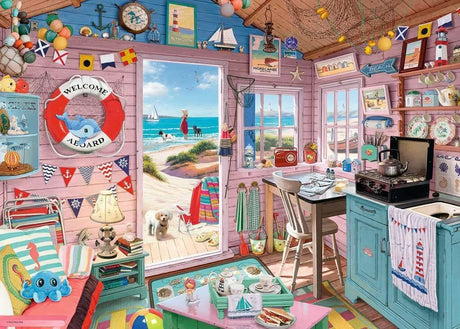 Ravensburger My Haven No 7 The Beach Hut 1000pc Puzzle