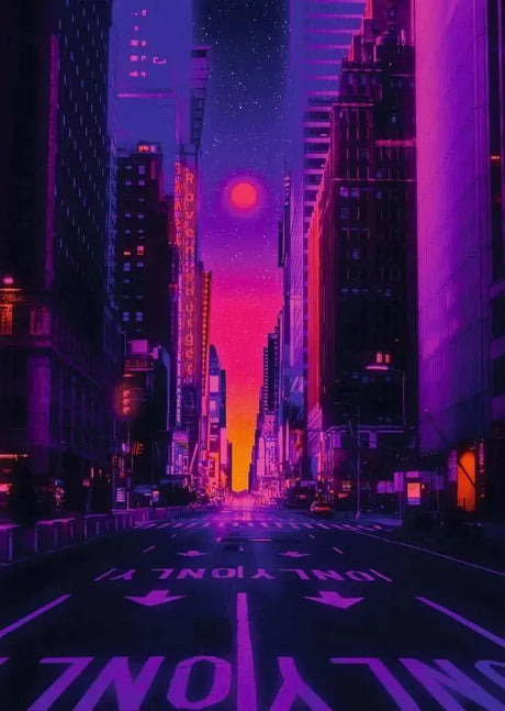 Ravensburger New York in Neon 1000pc Puzzle