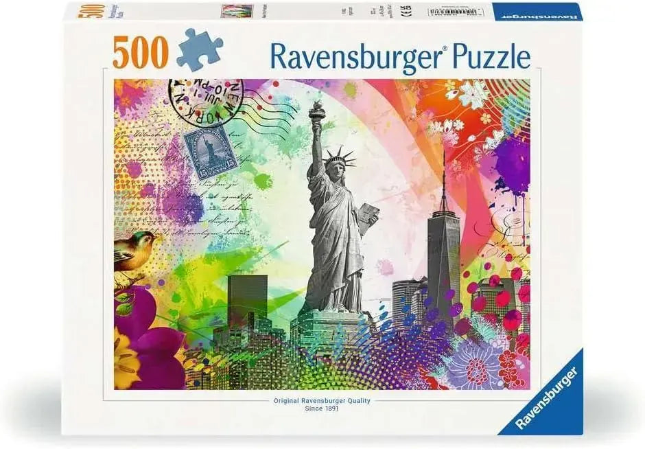 Ravensburger New York Postcard 500pc Puzzle