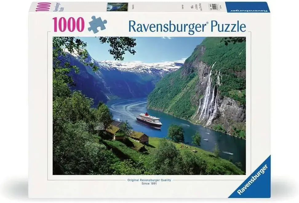 Ravensburger Norwegian Fjord 1000pc Puzzle
