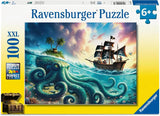 Ravensburger - Octopus Treasure 100pc Puzzle