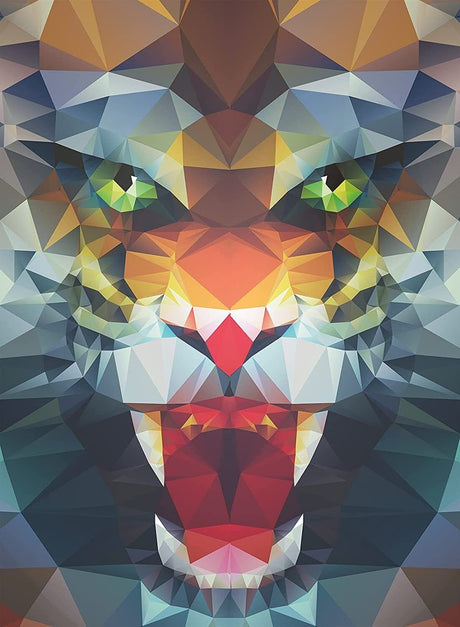 Ravensburger Polygon Lion 500pc Puzzle