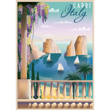 Ravensburger Postcard From Liguria Italy 1000pc Puzzle