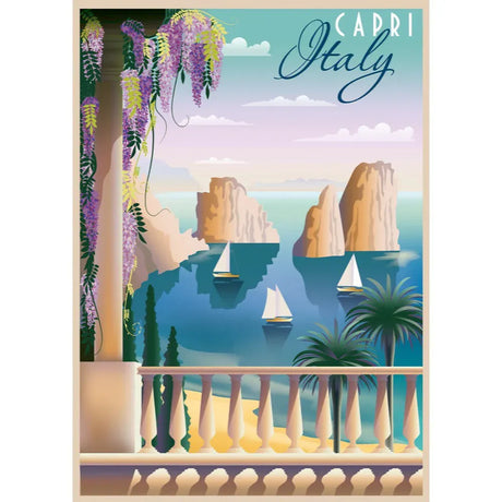 Ravensburger Postcard From Liguria Italy 1000pc Puzzle